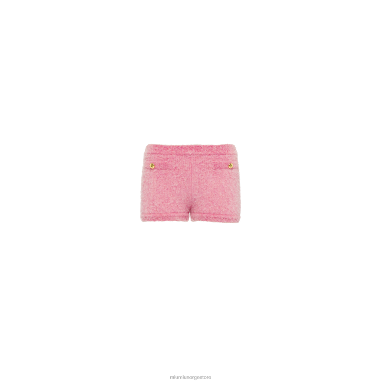 boucle shorts Miu Miu rosa 4R2LJ793 klar til å ha på