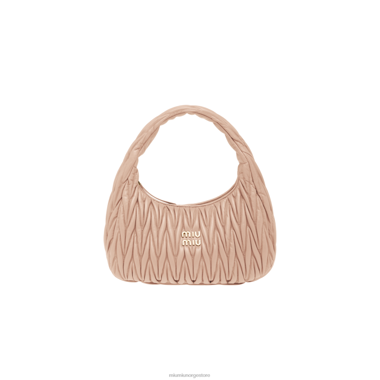 wander matelass nappa skinn hobo bag Miu Miu rolle 4R2LJ31 samling