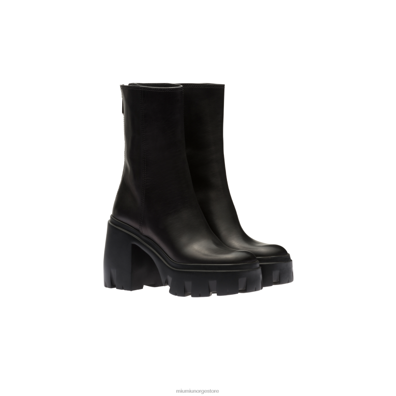 skinnsko Miu Miu svart 4R2LJ339 sko