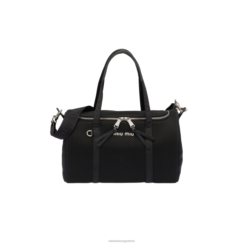 bæreveske for kjæledyr i netting Miu Miu svart 4R2LJ1110 tilbehør