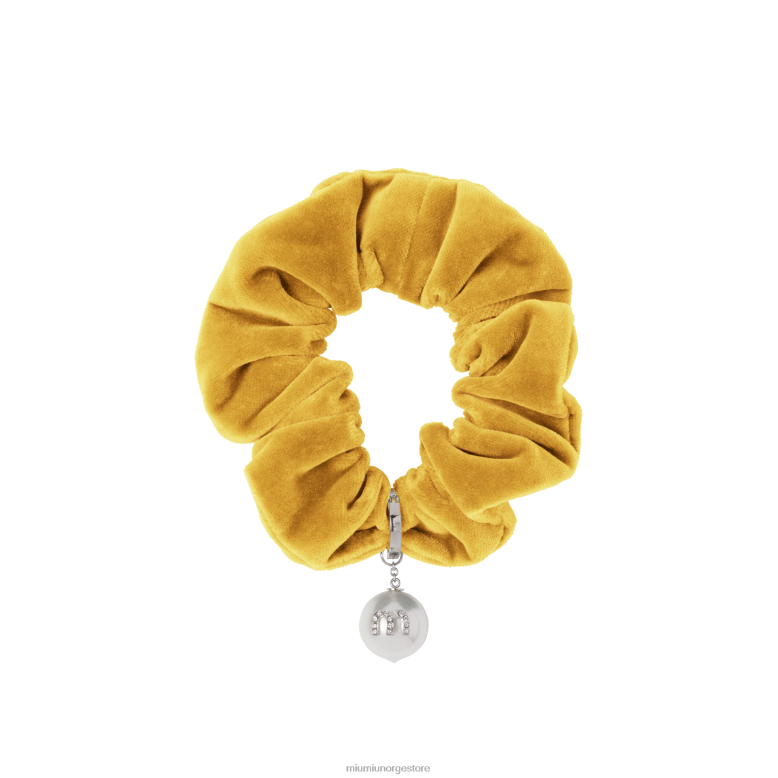 fløyels scrunchie Miu Miu topas 4R2LJ1169 tilbehør